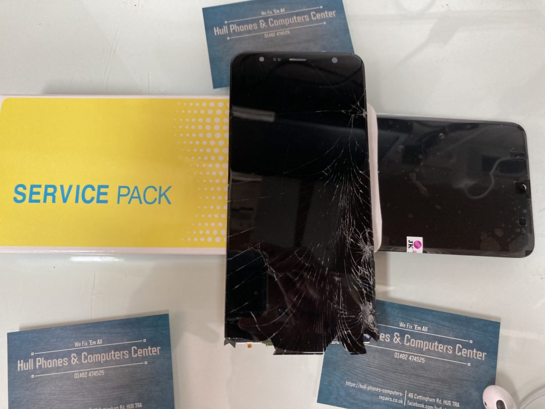 samsung a70 screen broken